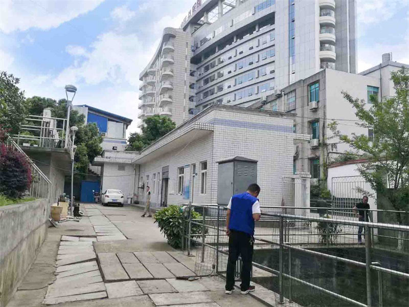 中国人民解放军西部战区总医院污水完美(中国)站维修改造
